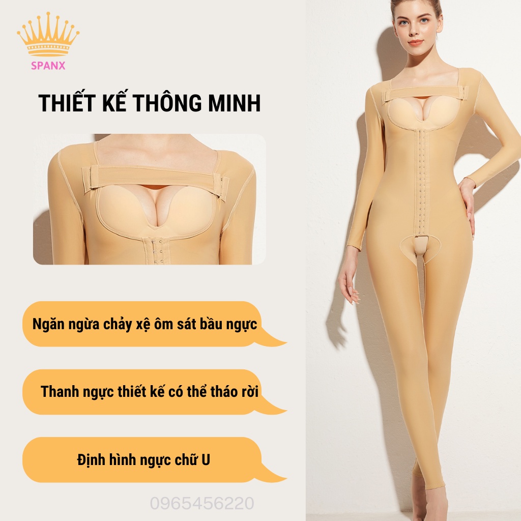 Bộ gen định hình thon gọn toàn thân  sau hút mỡ xuất Nhật cao cấp