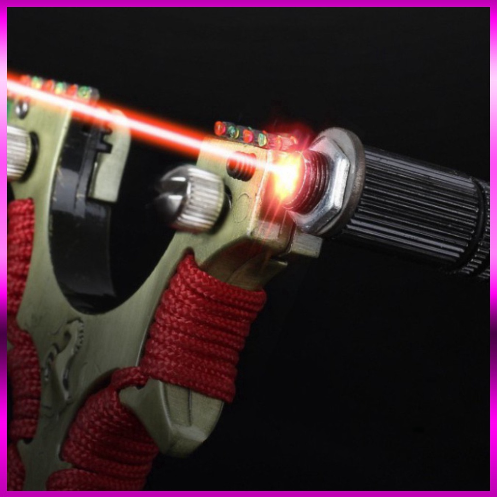 Ná Cao Su Bắn Chim Cao Cấp Laze Hình Ngựa Có Nam Châm Giá Rẻ  - NCS12