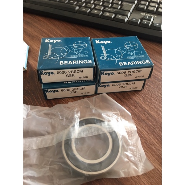 Vòng bi 6006 -2rs mới kt:
