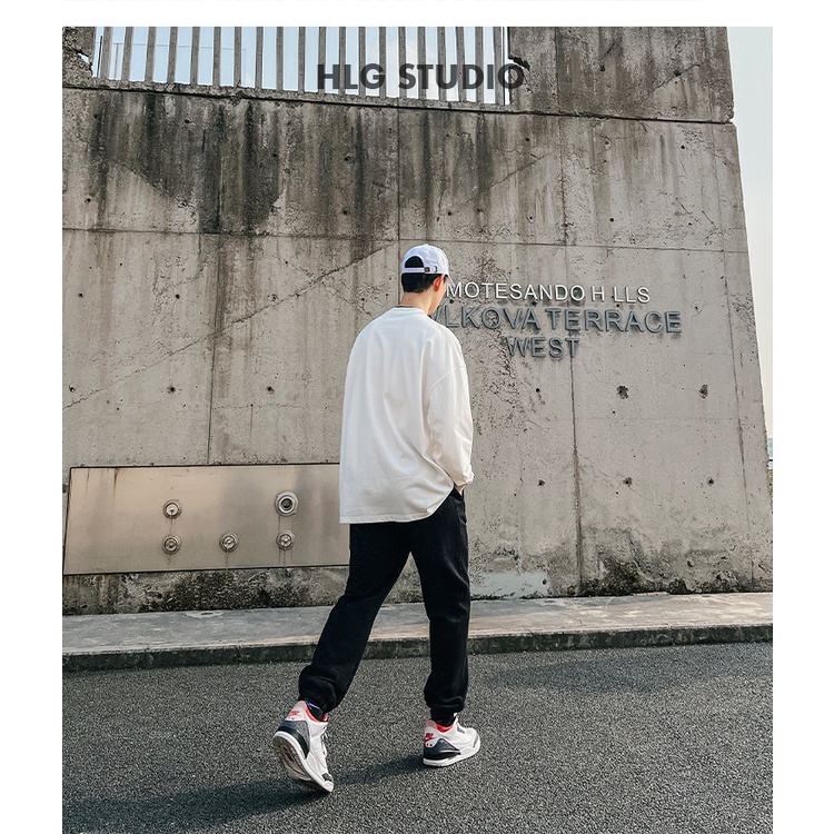 Áo nỉ cổ tròn AMBITION phong cách trẻ trung năng động, thiết kế hàn quốc đường phố