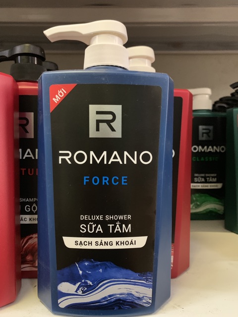 Sữa tắm ROMANO 650 có 3 màu