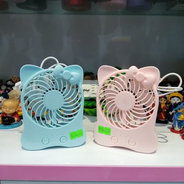 Quạt pin mini fan cooler star