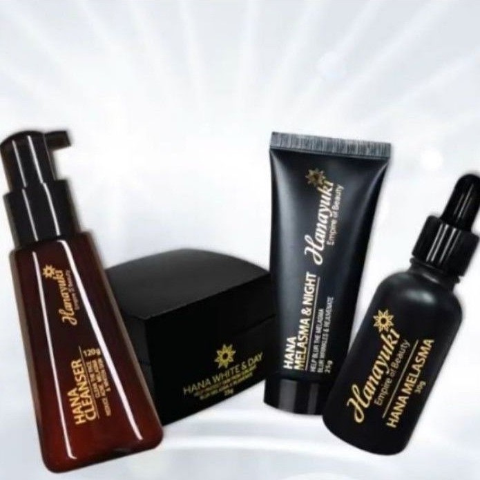 BỘ 4 SẢN PHẨM MỜ THÂM NÁM TÀN NHANG DƯỠNG DA HANAYUKI