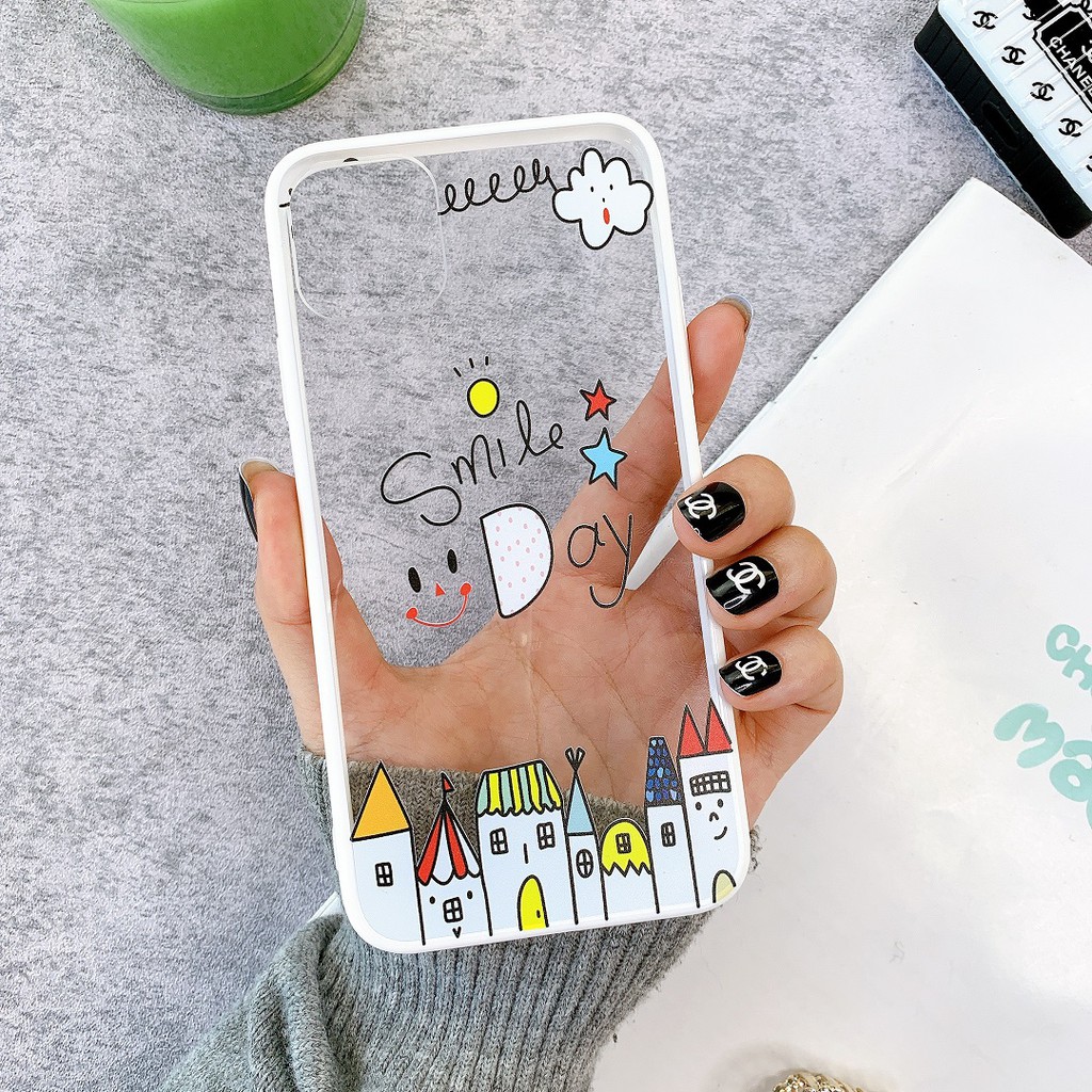 [ SAMSUNG ] Ốp Lưng Viền Silicon Smile Day - | BigBuy360 - bigbuy360.vn