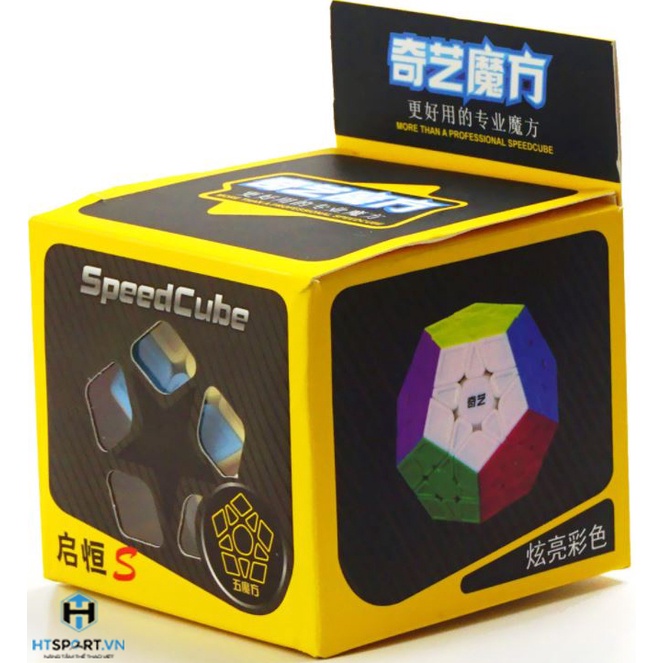 RuBik Lập Phương, Rubik Megaminx Qiyi Khối Lập Phương Không Viền, Đồ Chơi Phát Triễn Trí Tuệ