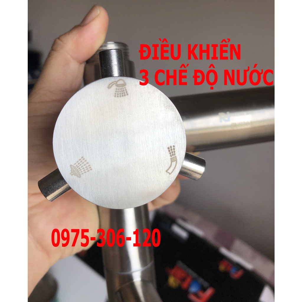 [LOẠI 1-ĐÚC DÀY] Bộ Sen Cây Tắm Đứng Nóng Lạnh INOX 304 N1006 NA.GRAND,HÀNG BAO XÀI BAO ĐỔI MỚI 1 NĂM SEN CÂY TRÒN A1