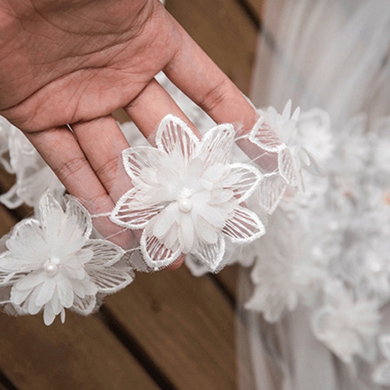 Cuộn Dây Ren Ruy Băng Trang Trí Bó Hoa Diy