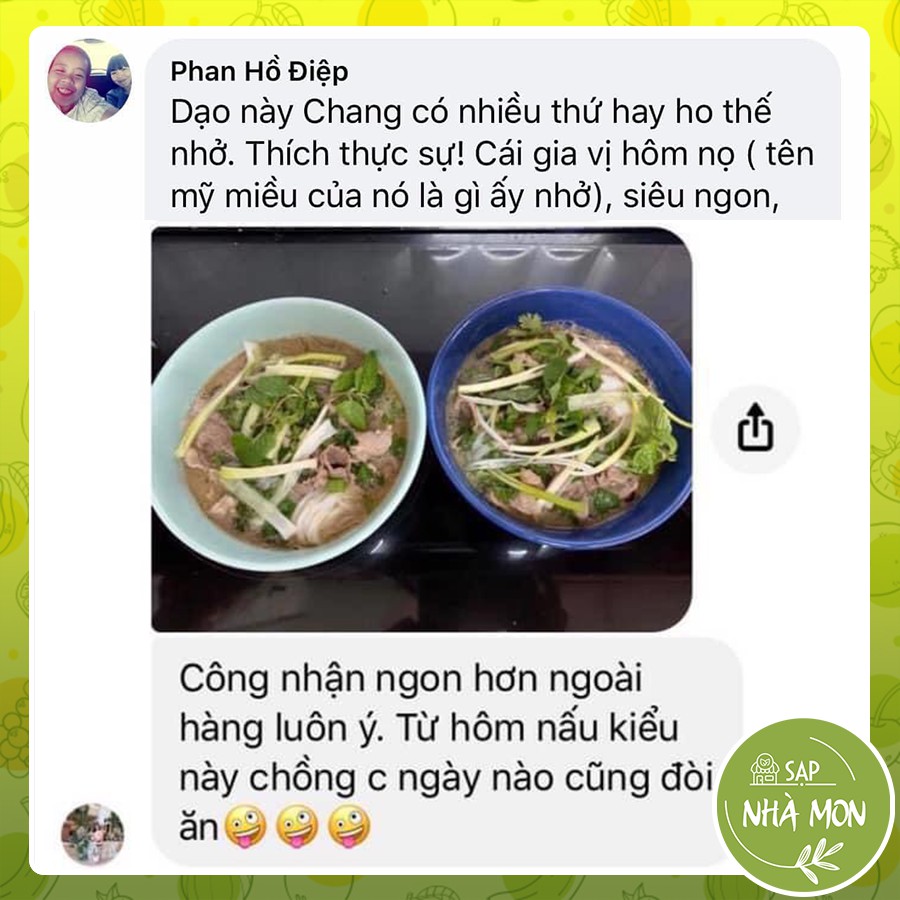 Cốt Gia Vị Chay Le Tonkin - Cốt Phở Chay LeTonkin Vị Quế Hồi, Riêu Chua, Gừng, Nấm Đông Cô 300g