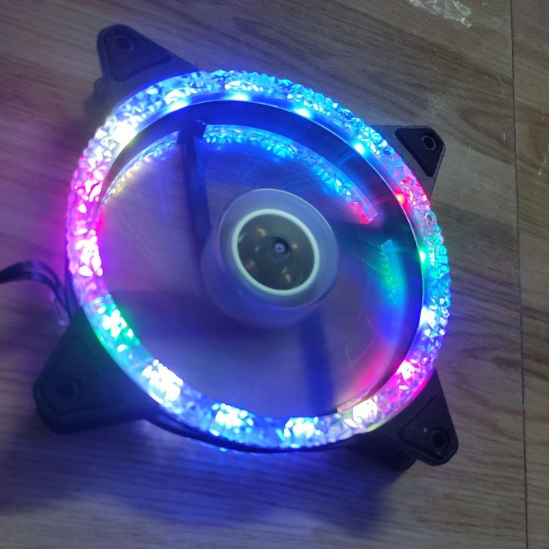 Quạt tản nhiệt máy tính, Fan Led RGB đồng bộ màu Hub Quạt có điều khiển