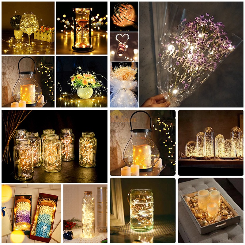 Dây Đèn Led Trang Trí 50Cm DIY