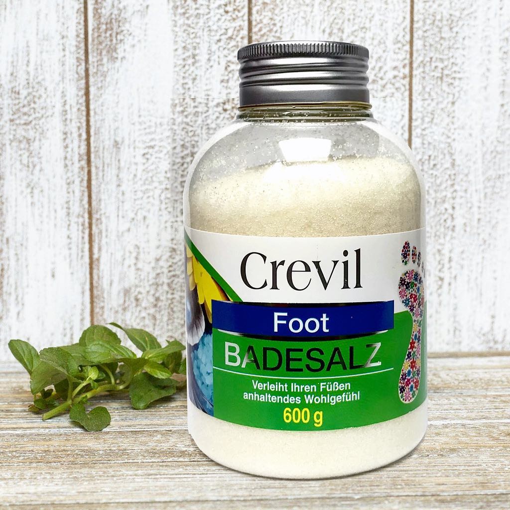 Muối Khoáng Ngâm Chân Crevil Foot Badesalz 600gr