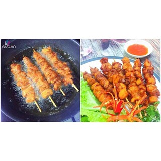 Thịt gà xiên