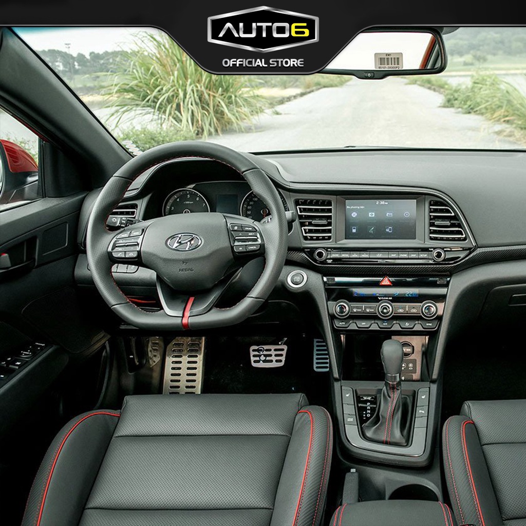 Bộ 5 chi tiết Film PPF trong suốt dán xe ELANTRA 16-21- chống xước bảo vệ nội thất ô tô - AUTO