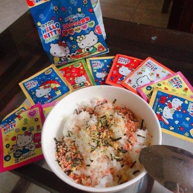 Bột rắc cơm Hello Kitty