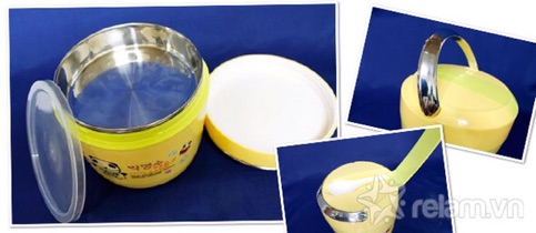 Cặp Lồng Cơm Giữ Nhiệt QQ 2 Cỡ