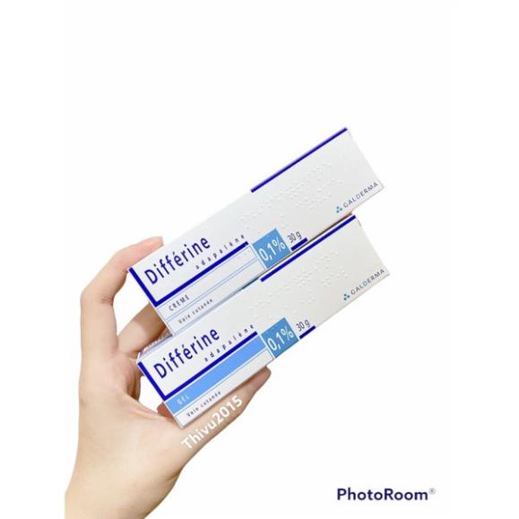 Kem dưỡng giảm mụn Cream/Gel Differine Galderma Adapalence 0.1% 30g | BigBuy360 - bigbuy360.vn