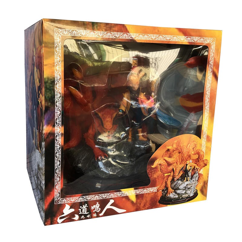 Mô hình Naruto và Cửu vĩ Kurama