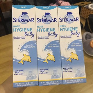 XỊT MUỐI BIỂN STERIMA DÙNG ĐƯỢC CHO BÉ TỪ 0 THÁNG TUỔI