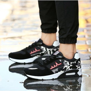 Giầy nam Sneaker Họa Tiết