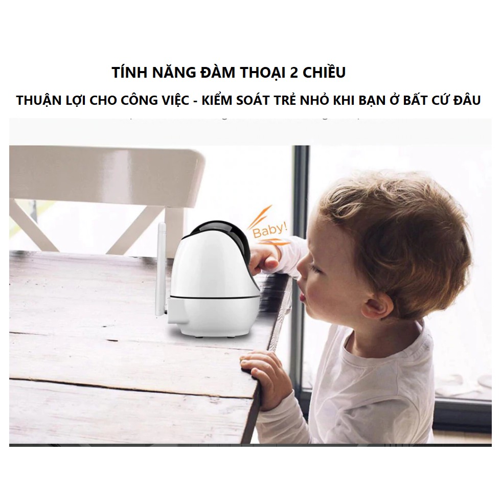 Camera Srihome SH026 3.0 MPX Xoay 360° Chính Hãng | BigBuy360 - bigbuy360.vn