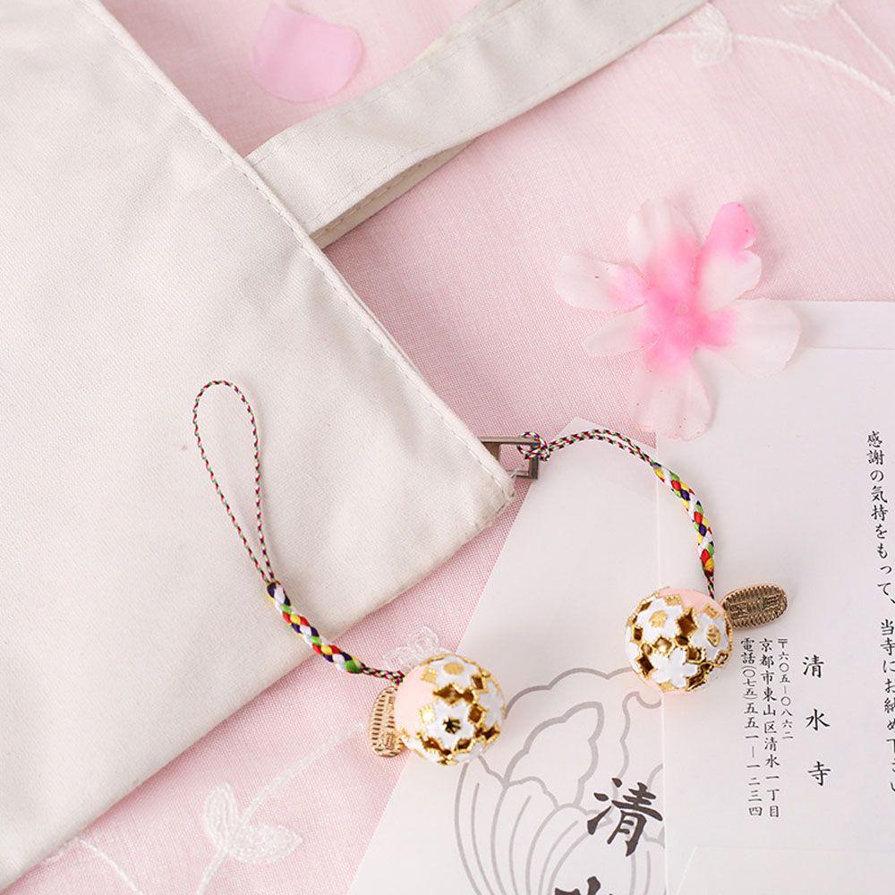 LANFY Móc Khóa Hình Hoa Anh Đào May Mắn