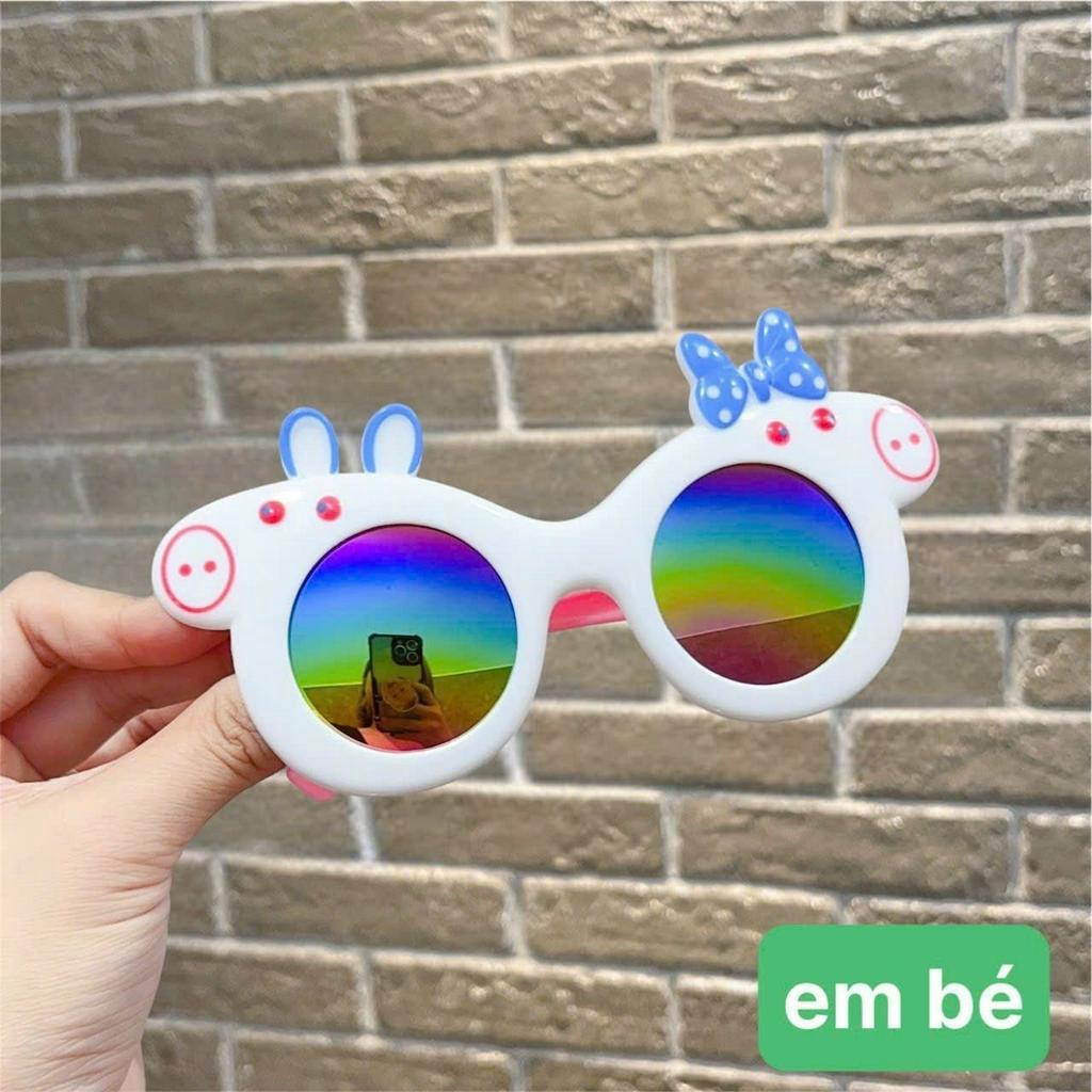 Kính râm trẻ em hình heopeppa nhiều màu đáng yêu, chống tia uv dành cho bé từ 3 đến 7 tuổi PEPPA