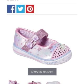 Giày Skechers có đèn bé gái