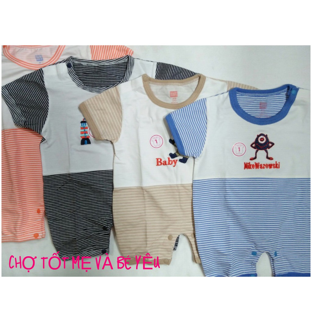 Bodysuit, Đồ Liền Bé Trai Sơ Sinh - 8kg