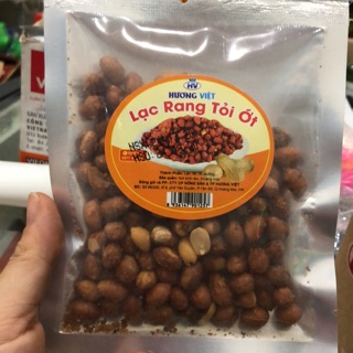 Lạc rang tỏi ớt Hương Việt 100g