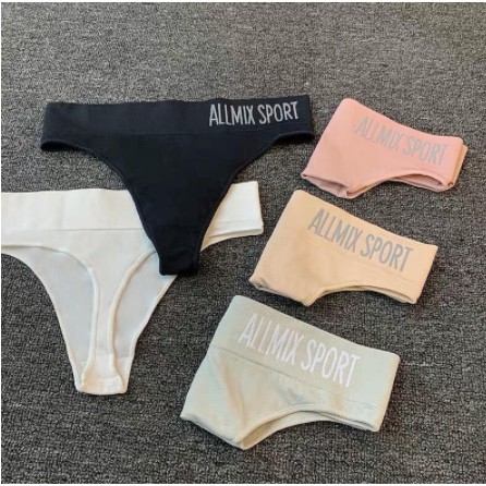 Quần Lót Lọt Khe Cotton Quyến Rũ Cho Nữ ALLMIXSPORT 9809