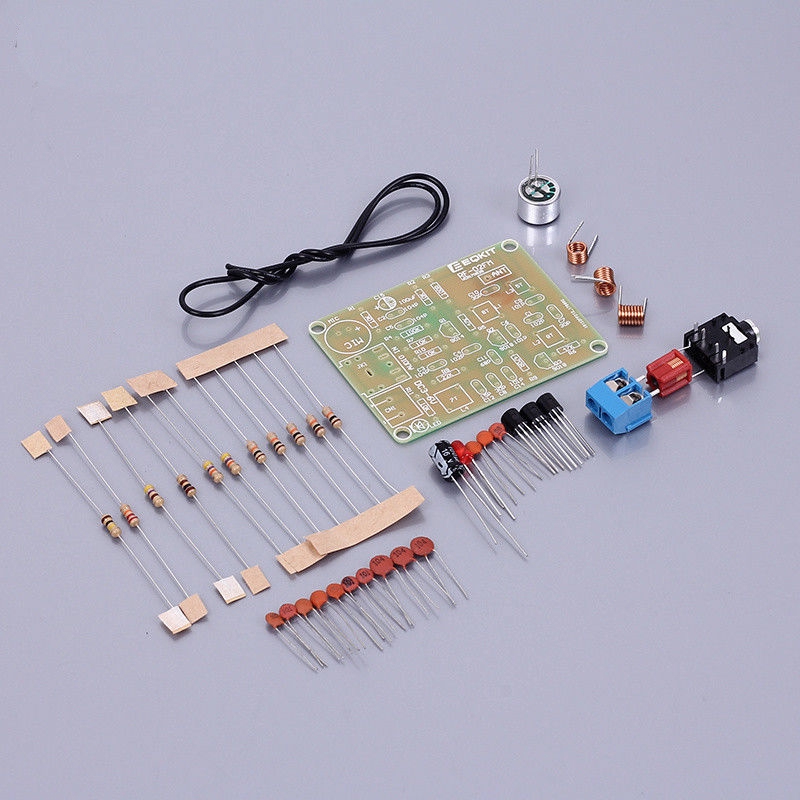 Micro Không Dây Pcbfun FM Mô Đun 88-108MHz DIY 1.5-9V