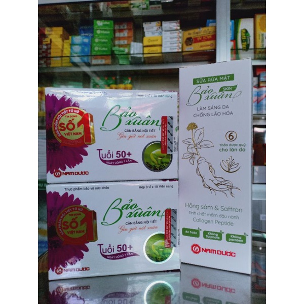 Viên Uống Bảo Xuân Vàng/ Tím