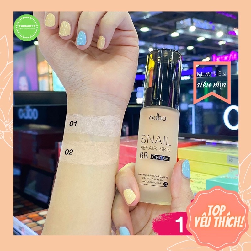 kem nền odbo Snail BB Cream Thái Lan