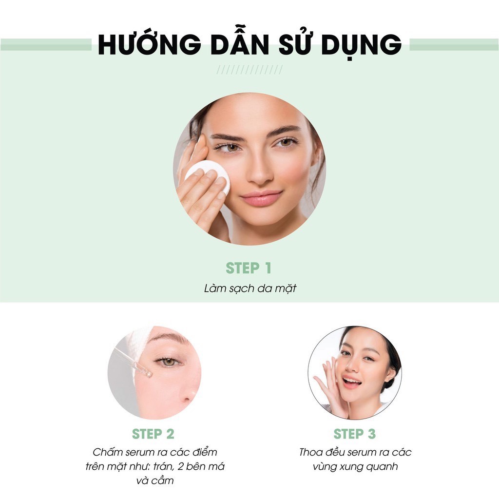 Serum dưỡng trắng da mặt, Serum Spot Esence, Acosmetics 50g, tặng gương