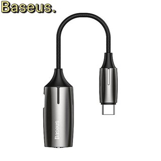 Cáp chuyển đổi Type C sang 3.5 Baseus L60 vừa nghe vừa sạc - hàng chính hãng