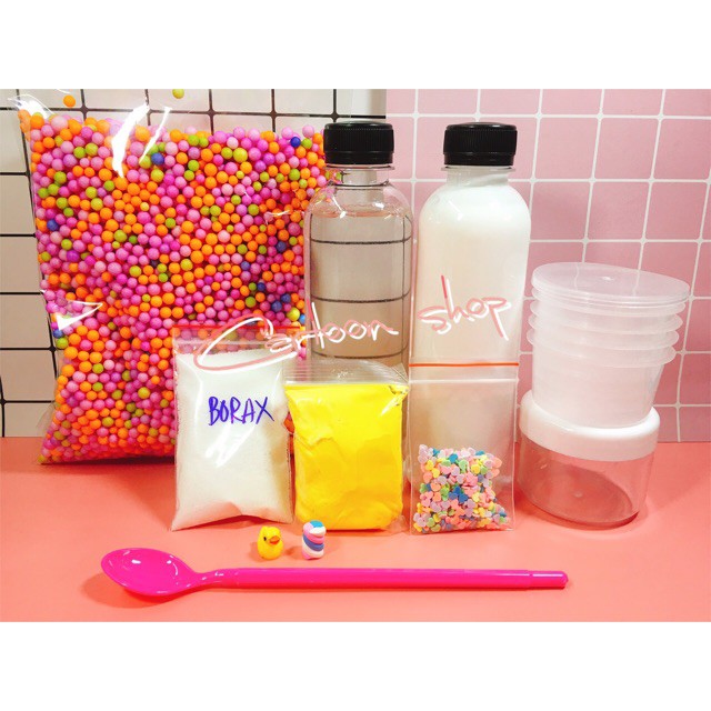 Bộ kit làm slime số 01
