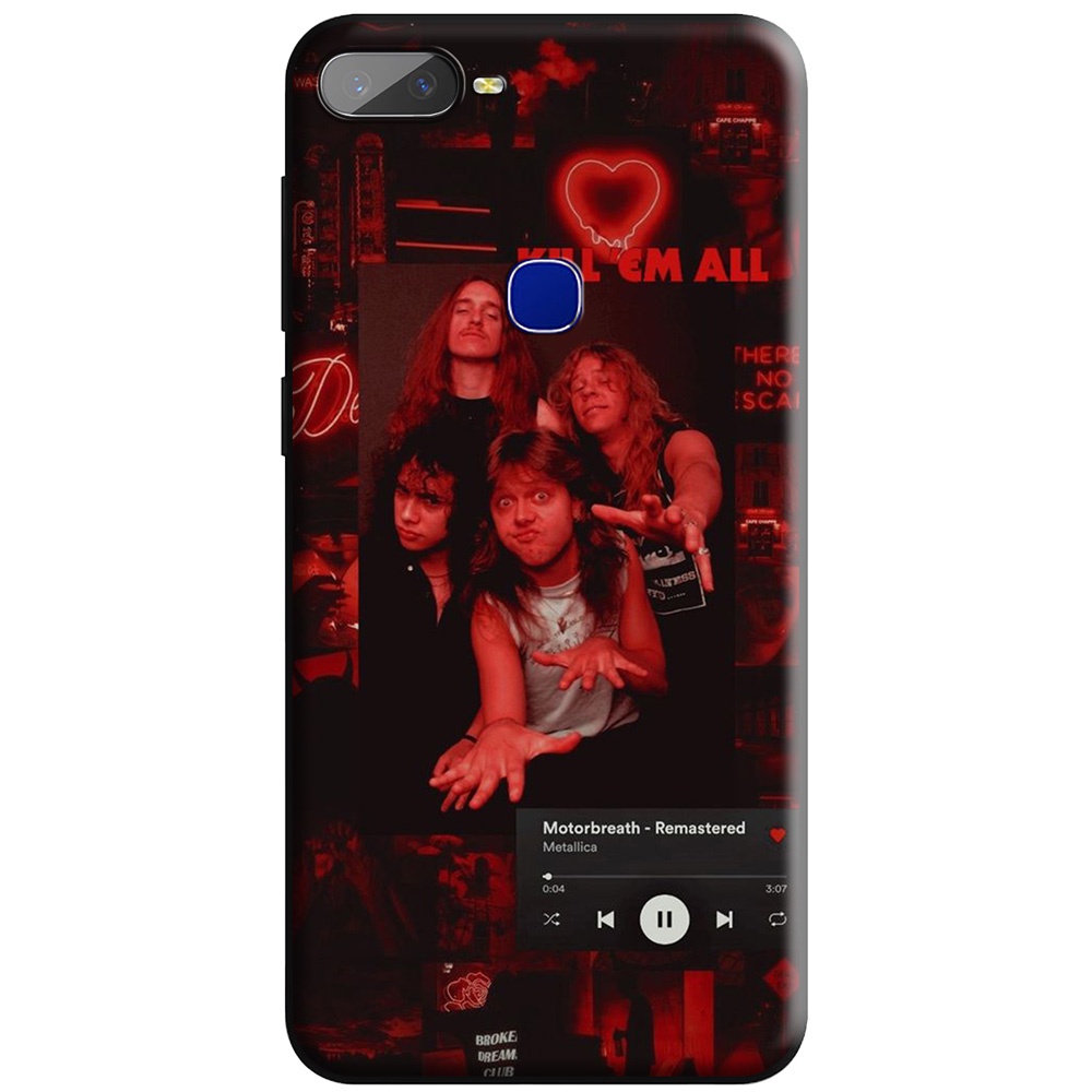 Ốp Điện Thoại Silicon Dẻo In Hình Nhóm Nhạc Sna METALLICA Cho Samsung Galaxy A20/A20S/A30/A30S/A10/A10S