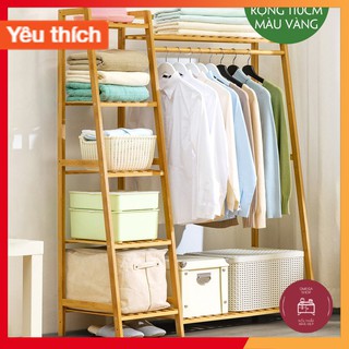 Kệ, tủ treo quần áo rộng 110cm phong cách Hàn Quốc, decor phòng ngủ gọn gàng tiện lợi