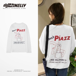Aó thun dài tay nelly : mẫu piazz