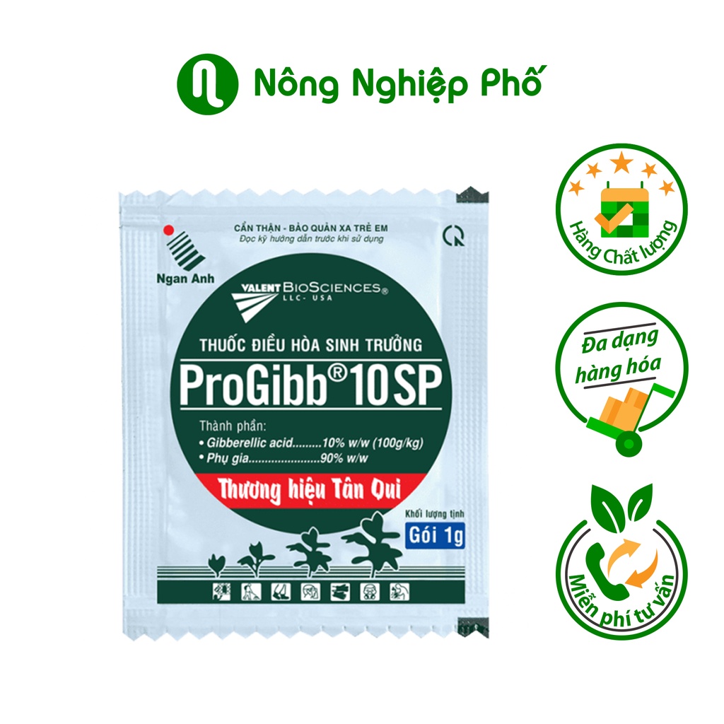 Điều hòa sinh trưởng ProGibb 10SP - Gói 1 gram