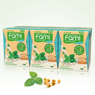 Sữa Fami bạc hà 1 thùng