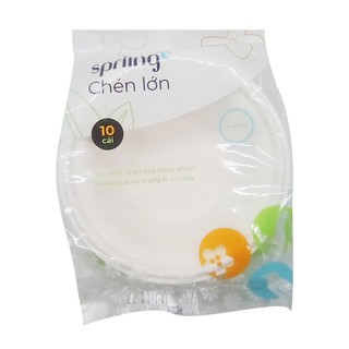Spriing chén bã mía ø 15cm