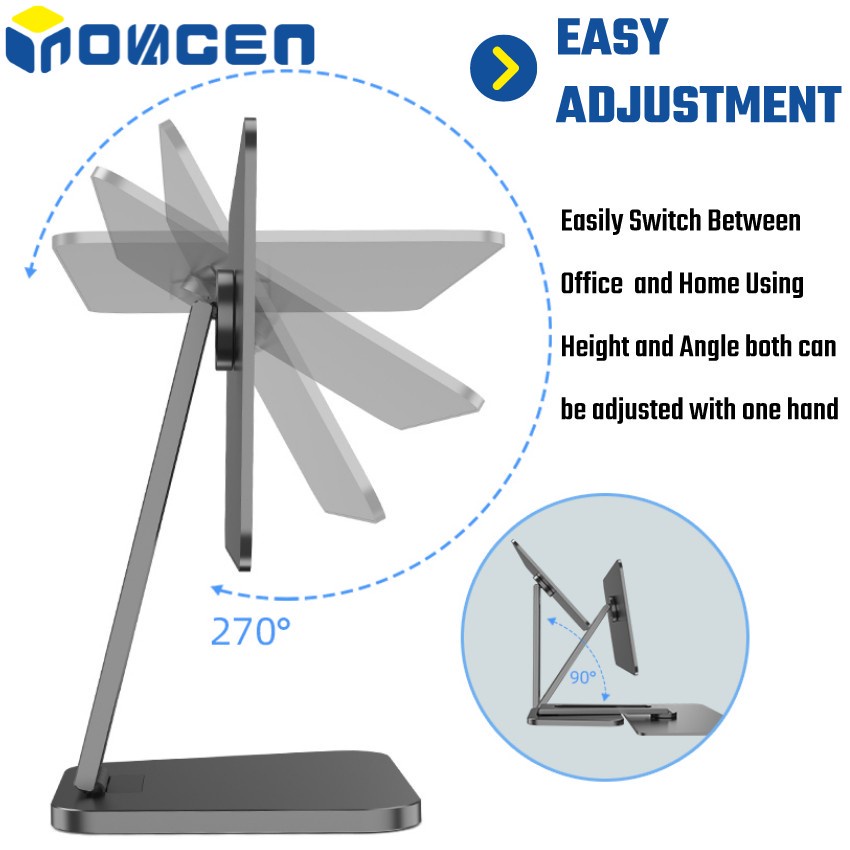 Giá Đỡ Từ Tính Có Thể Điều Chỉnh Cho Máy Tính Bảng iPad Mini 6,Air 4,Air 5,Pro 11 12.9