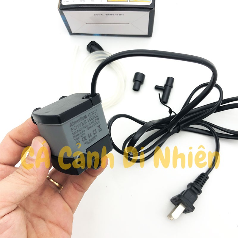 Máy bơm nước ATMAN 301S 2.5W AT-301S lọc nước cho hồ cá cảnh - Bơm chìm AT 301S
