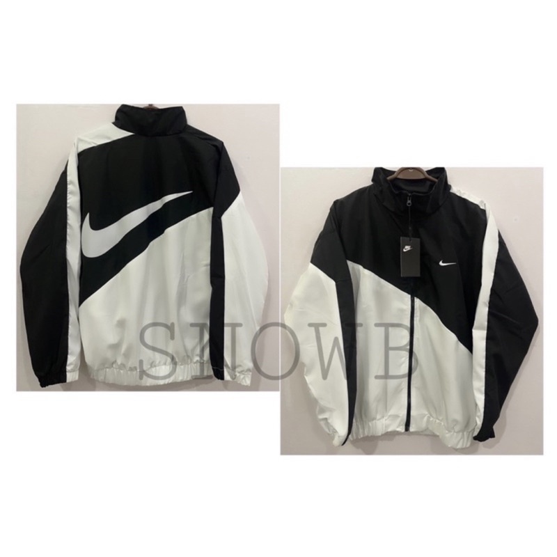 Áo Khoác Dù Jacket Back Swoosh 2 Lớp - Vải Cao Cấp