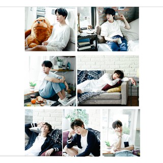 Set 14 card dán thạch anh cán bóng Bangtan