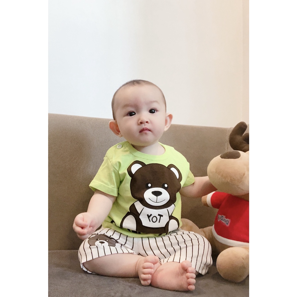 Set đồ bé trai HINATA - Đạt tiêu chuẩn Oeko-Tex Standard 100 BF46