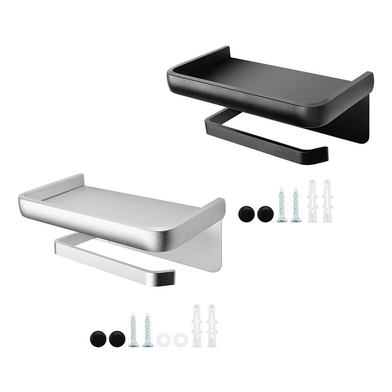 Giá Đỡ Cuộn Giấy Vệ Sinh Gắn Tường Chống Gỉ Sét Tiện Lợi Dành Cho Phòng Tắm