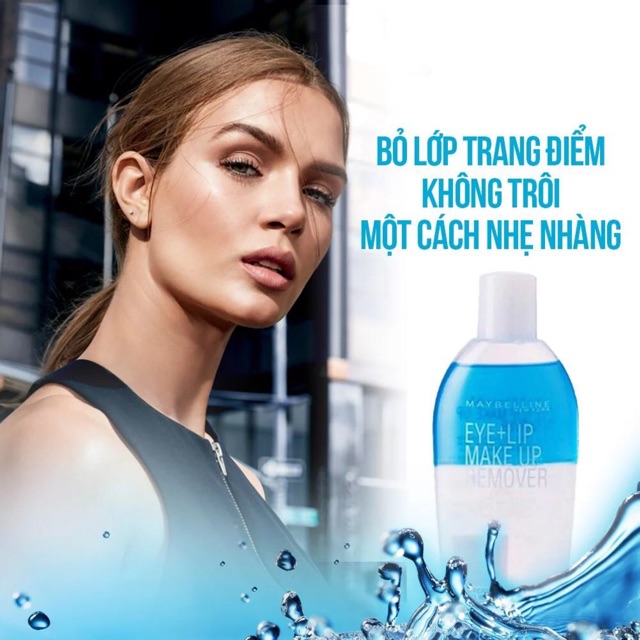 MAYBELLINE(CTY) - Make Up Remover Eye & Lip 40ml (Tẩy Trang Mắt Môi)