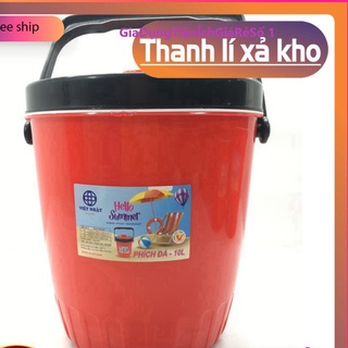 Mua Thùng Đá Tròn Giữ Nhiệt -3-5-7-10-15lit Việt Nhật